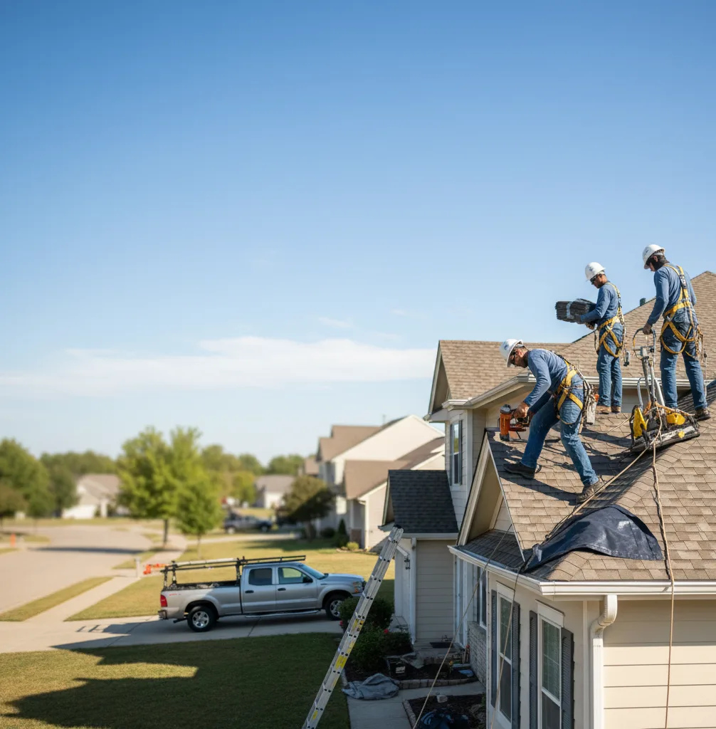 Roof Repair in Johnsonville